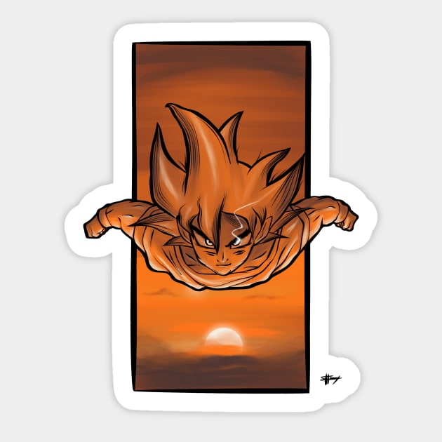 DRAGON BALL - Son Goku Sticker by HoussinGui